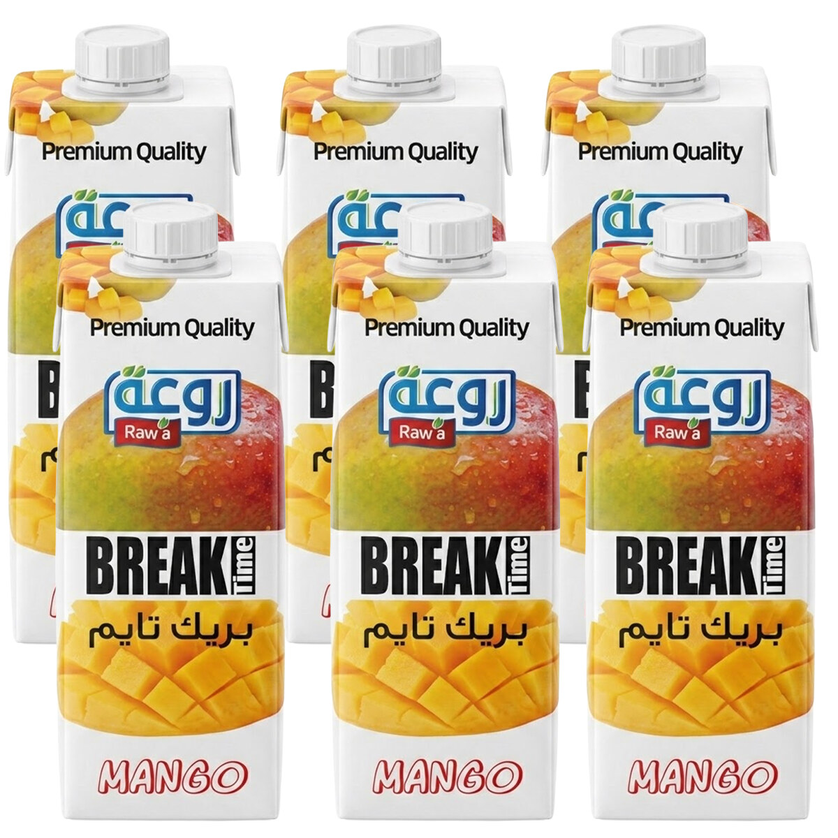 Raw'a Break Time Mango Juice 200ml