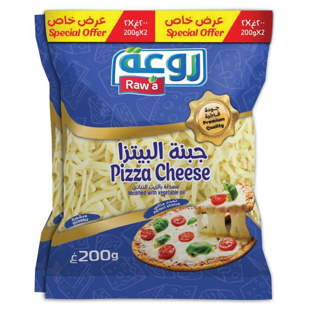 Rawa Pizza Shreded Cheese 2x200g