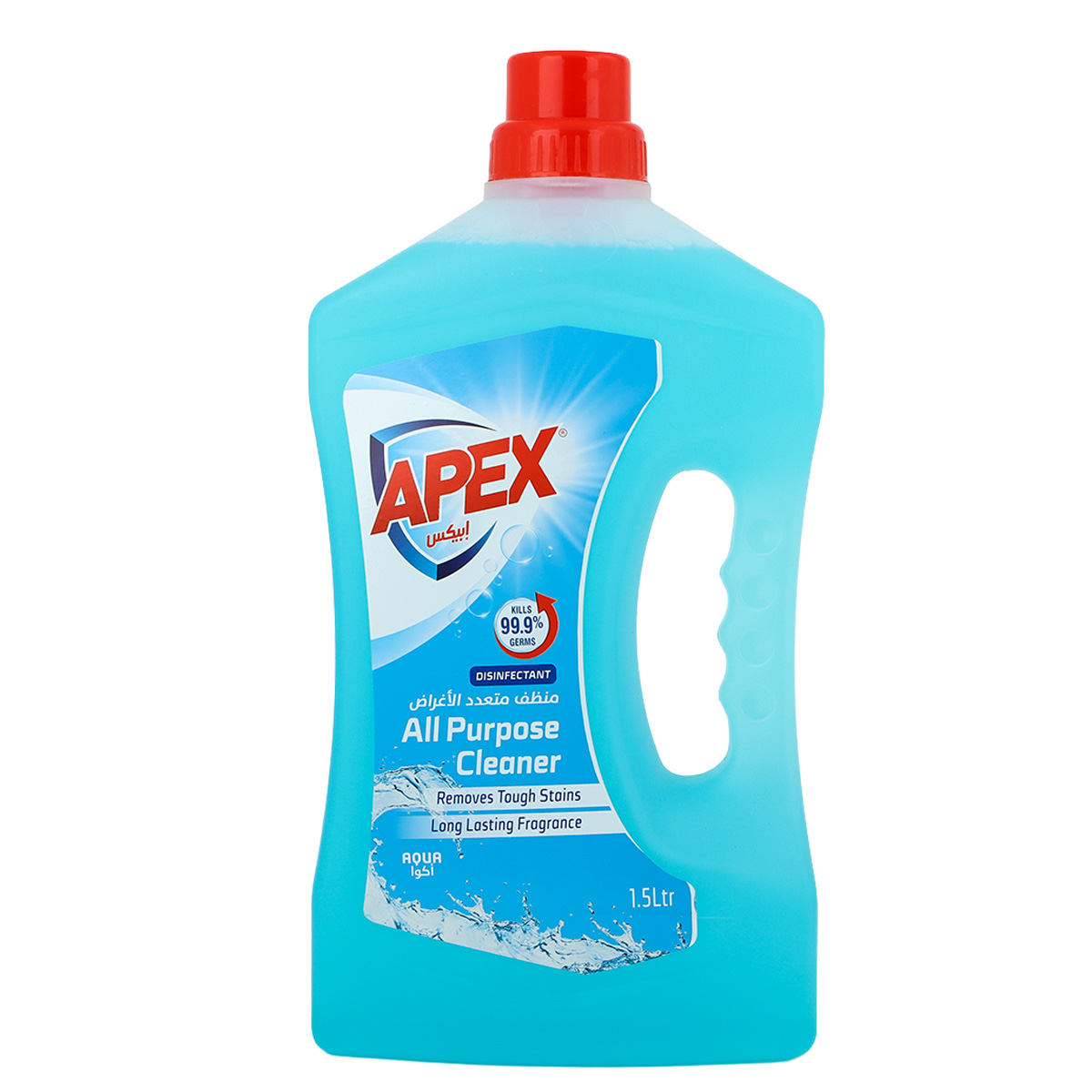 منظف متعدد الأغراض من Apex Aqua سعة 1.5 لتر