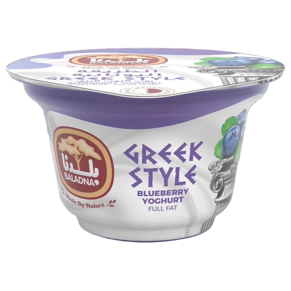 Baladna Greek Style Blueberry Yoghurt 150g