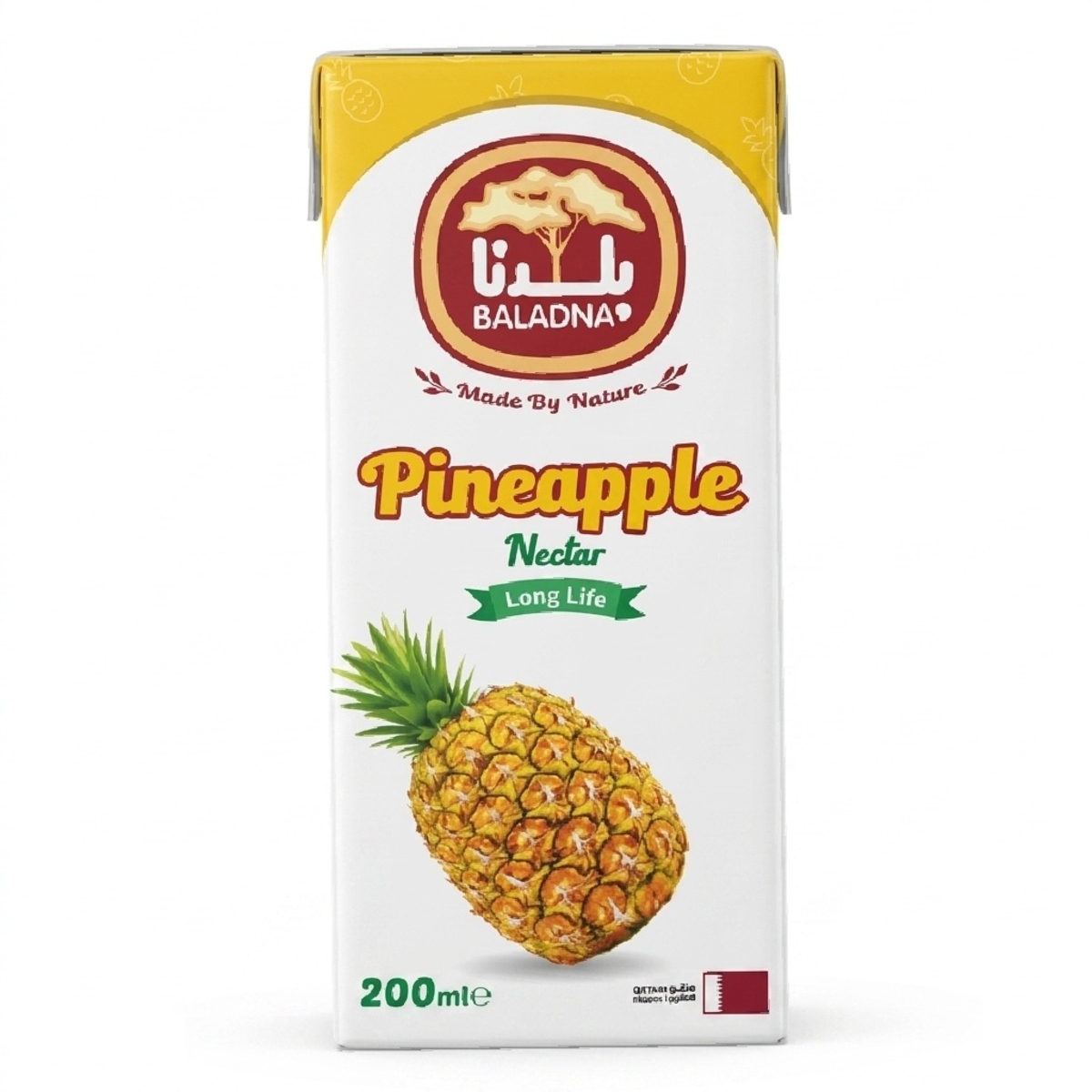 Baladna Long life Pineapple Juice 200ml