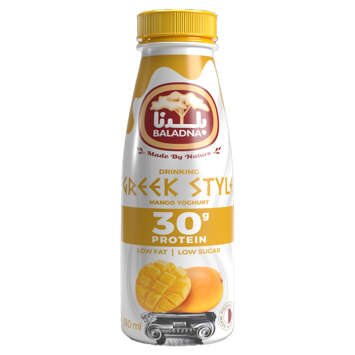 Baladna Mango Greek Style Yoghurt Drink 360ml