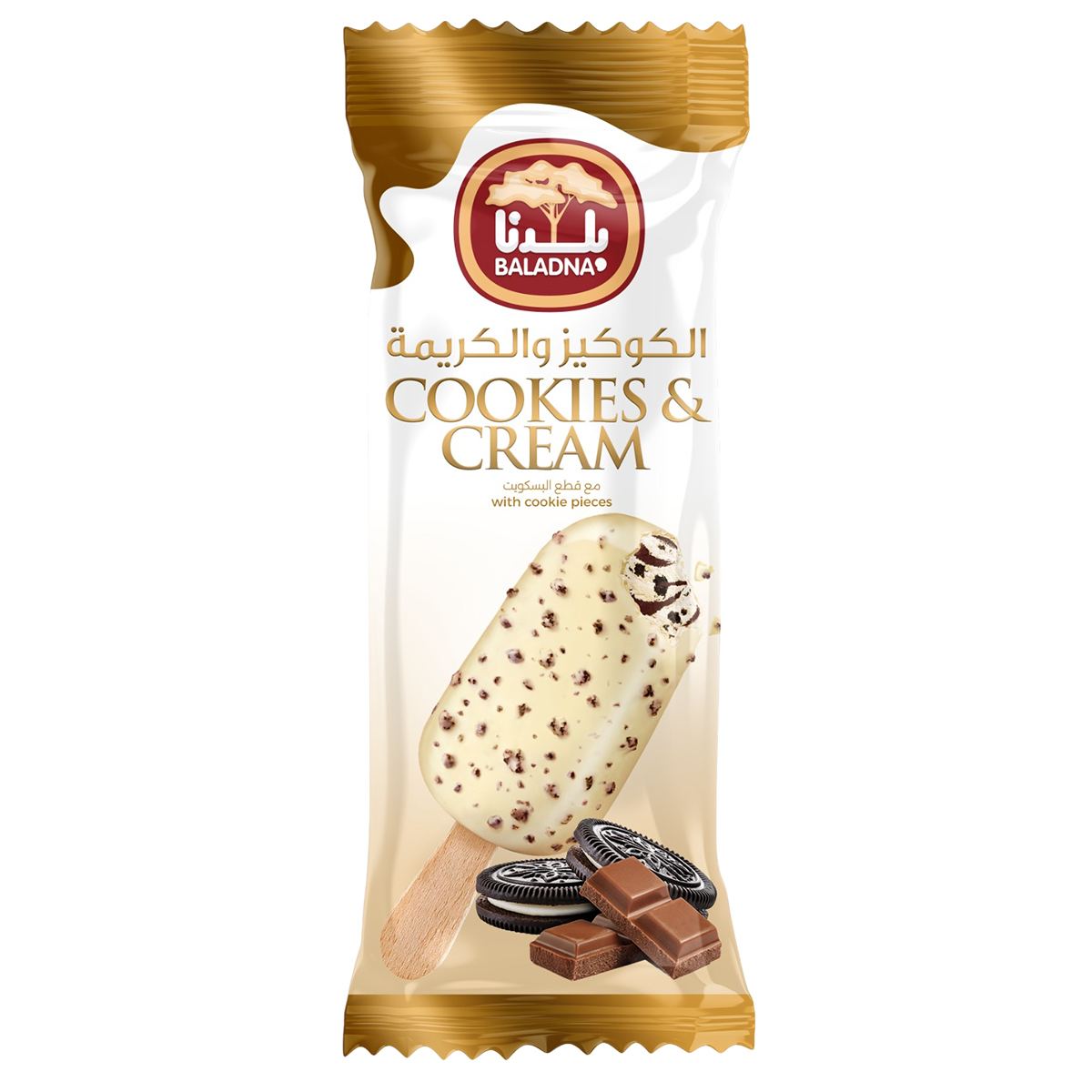 Baladna Cookies & Cream Ice Bar 110ml