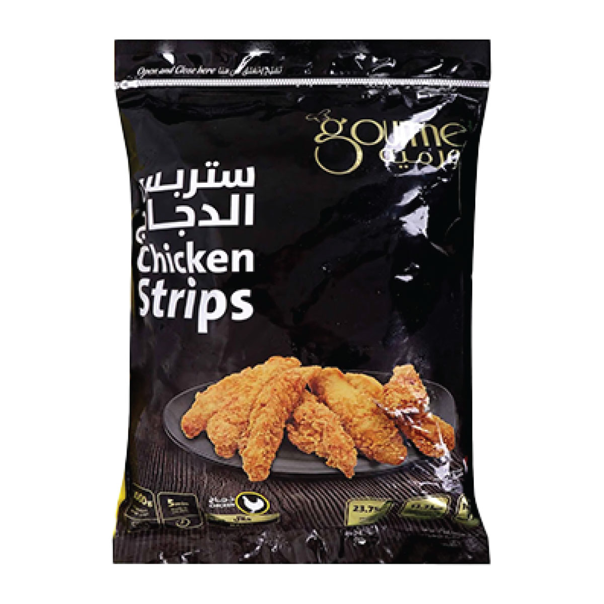 شرائح دجاج جورميه عادية 750 جرام