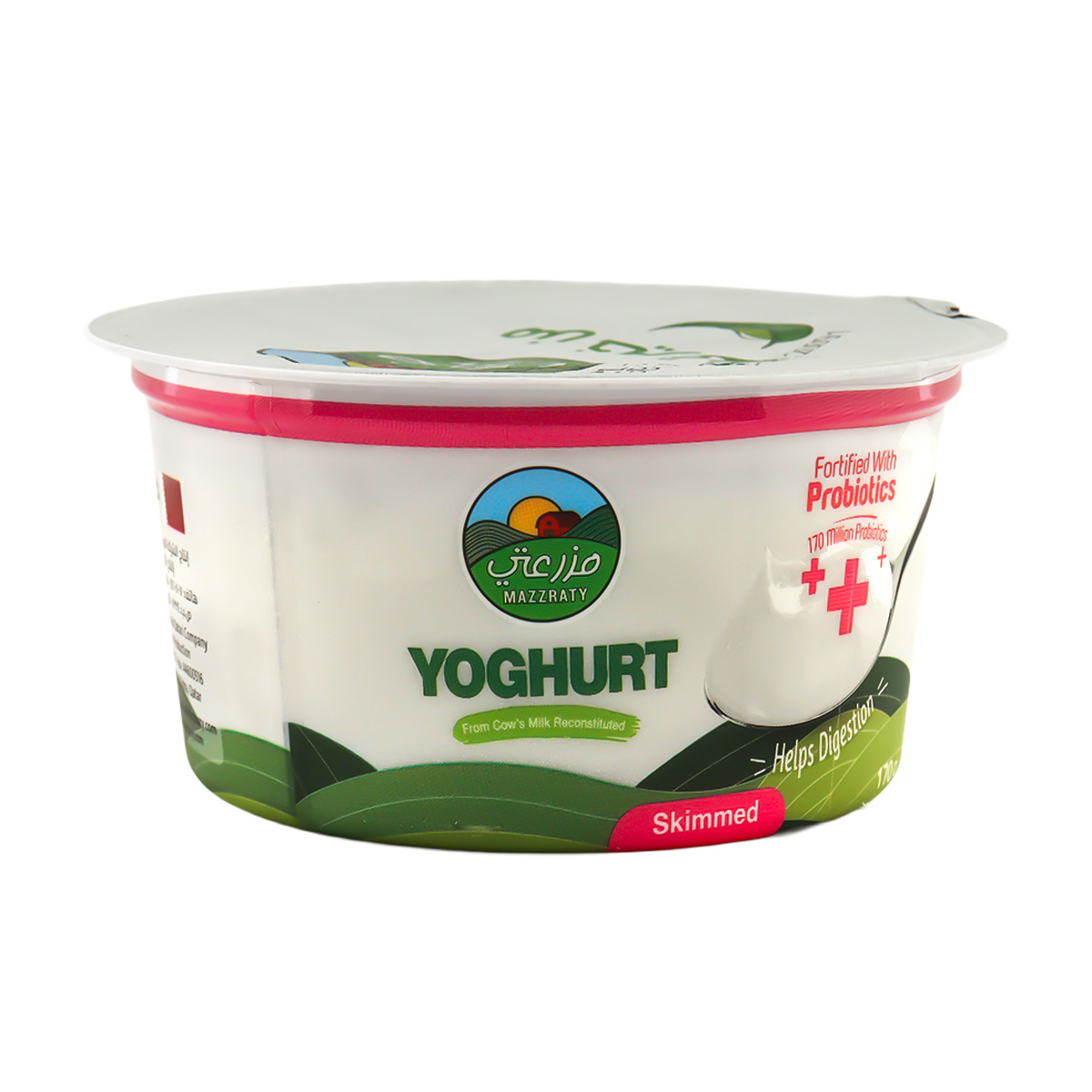 Mazzraty Probiotic Skimmed Yoghurt 170g