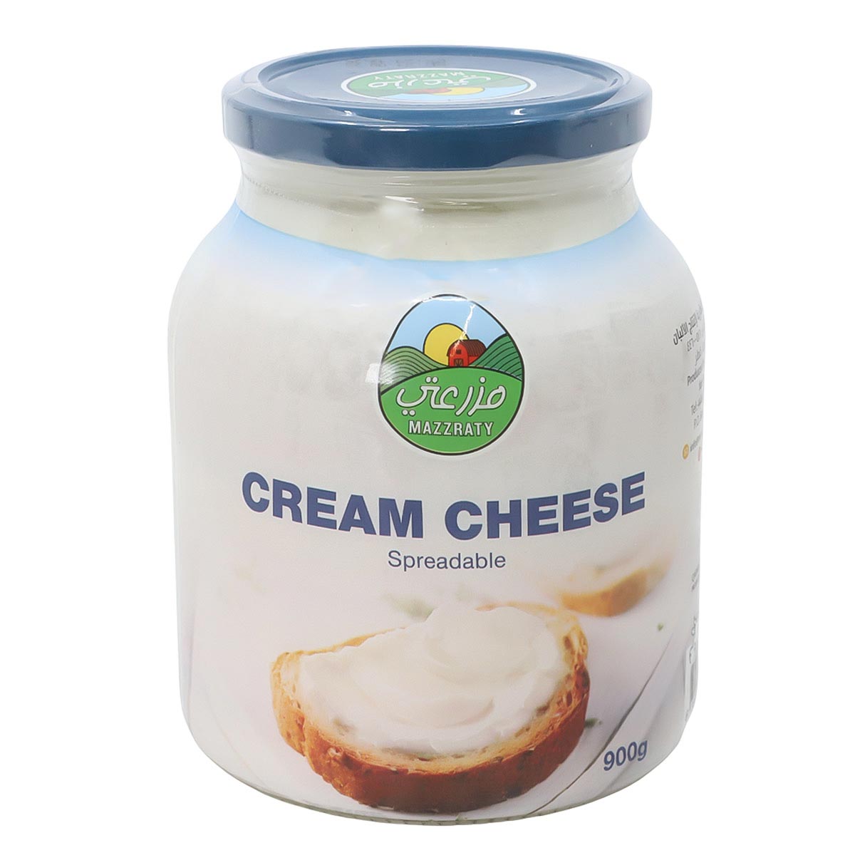 Mazzraty Cream Cheese Spreadable 900g