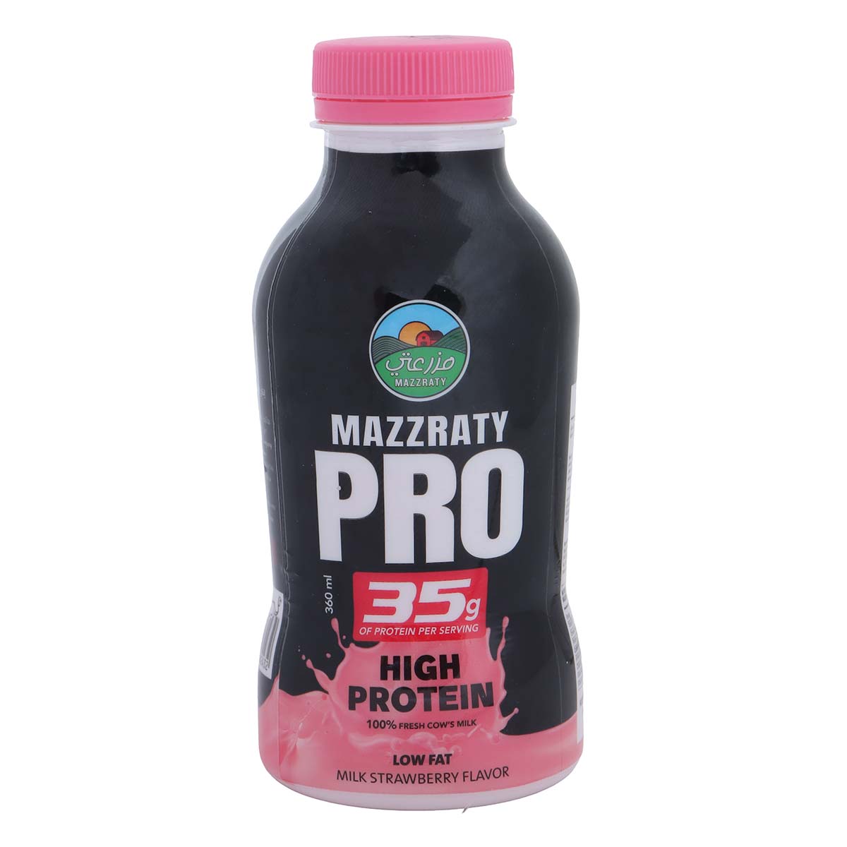 Mazzraty Milk Strawberry Flavour 360ml