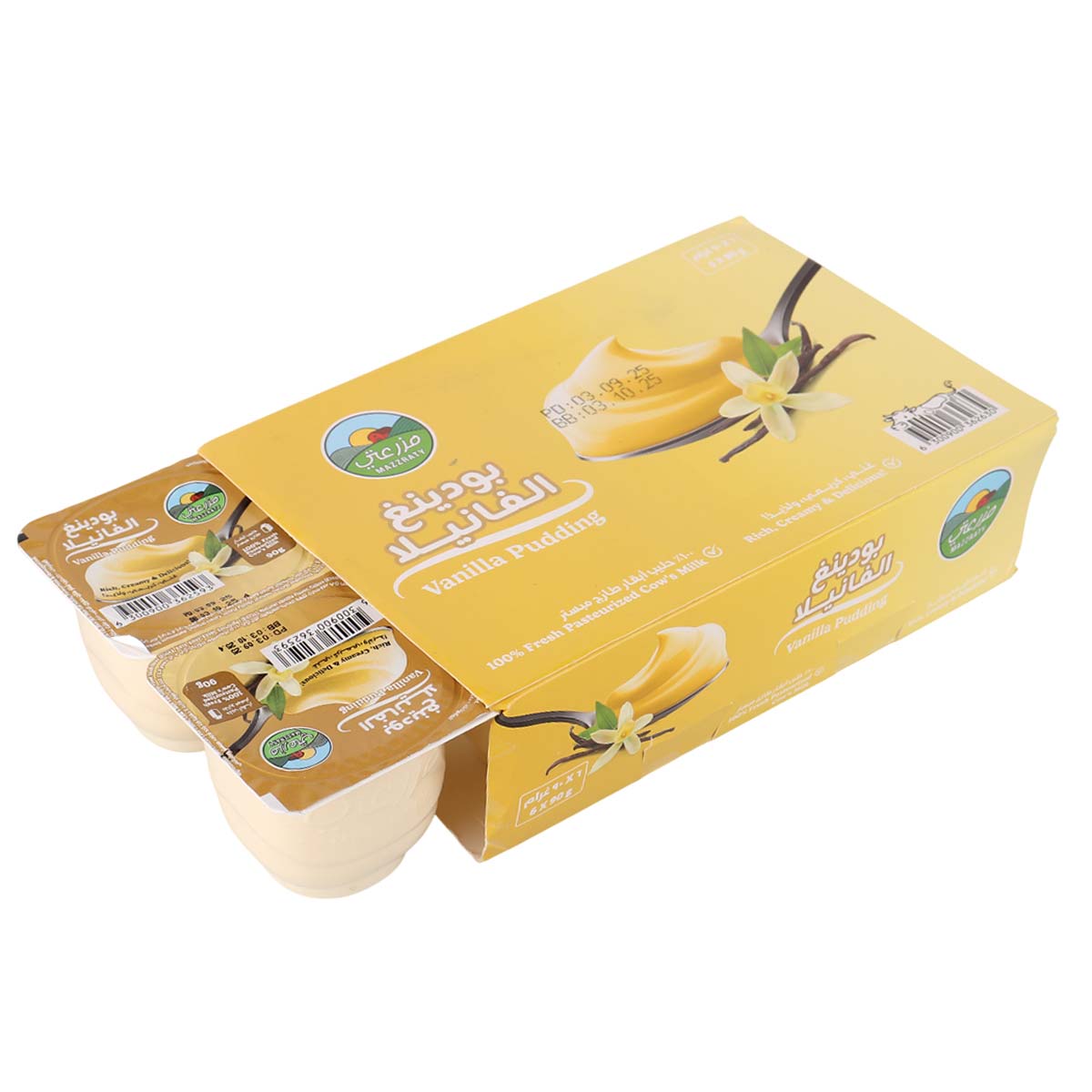 Mazzraty Rich & Creamy Vanilla Pudding 6x90g