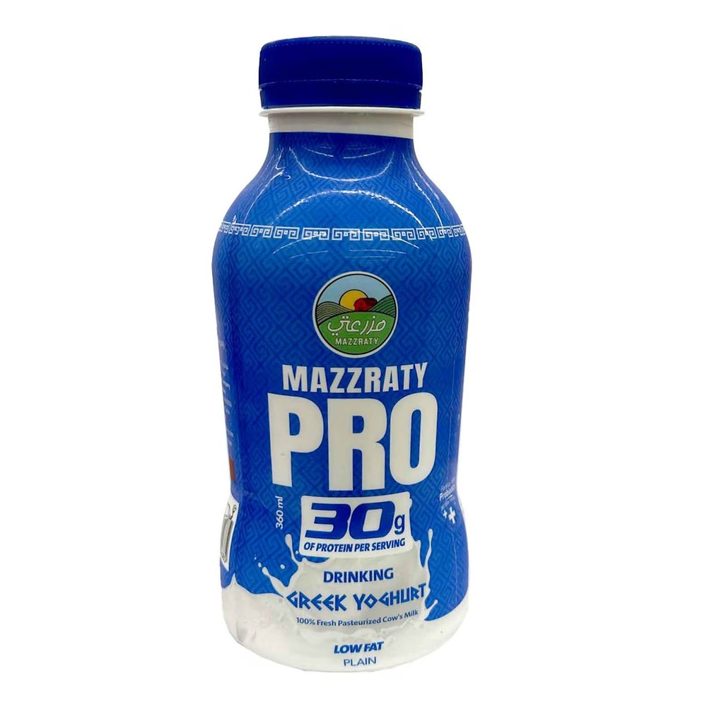 Mazzraty Pro Greek Style Drink Yoghurt 360ml