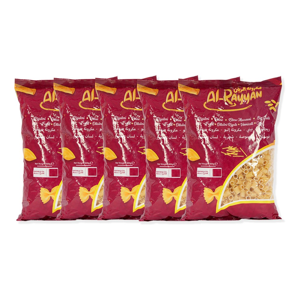 Al Rayyan Pasta Assorted 5x400gm