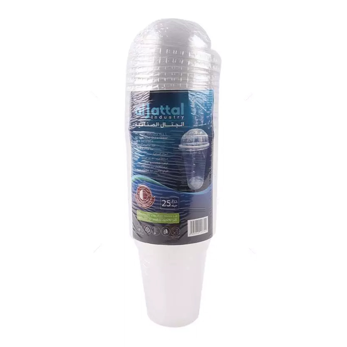 Aljattal 12Oz Cup Dome Lid 25S