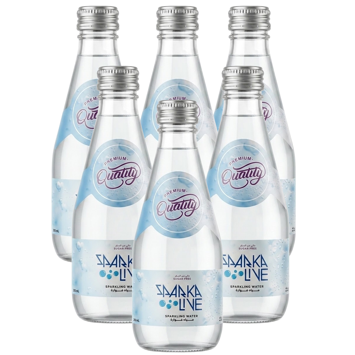 Sparkaline Premium Sparkling Water 6x250ml