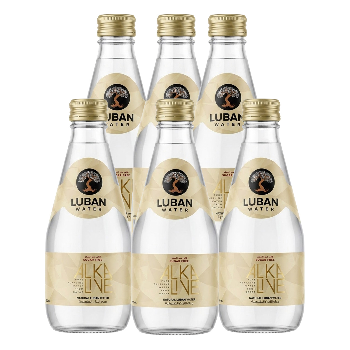 Luban Natural Alkaline Water 6x250ml