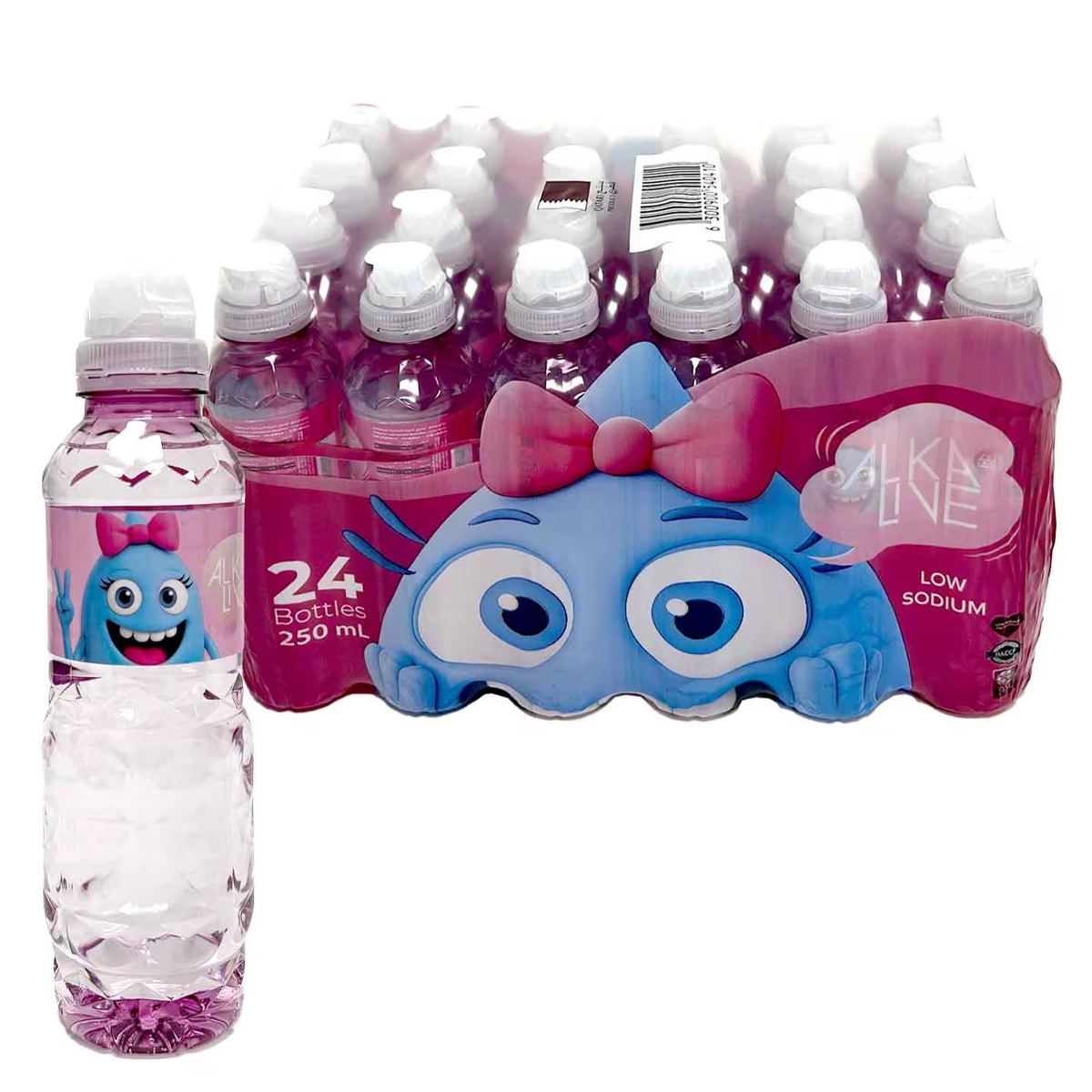 Alka Line Baby Water 24x250ml Pink