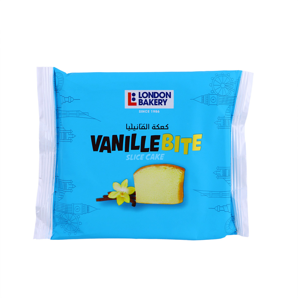 London Bakery Vanilla Bite Slice Cake 70g