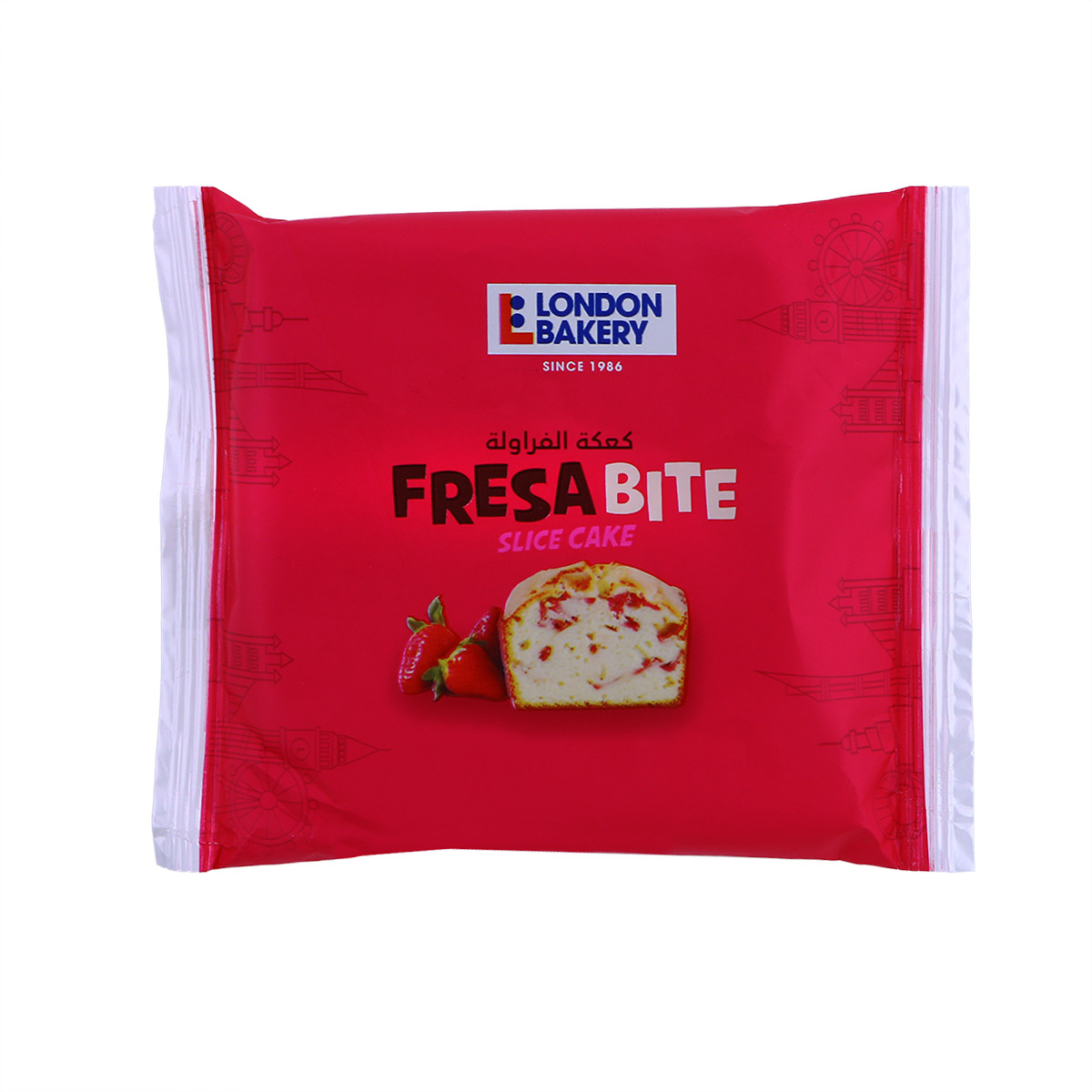 London Bakery Fresa Bite Slice Cake 70g