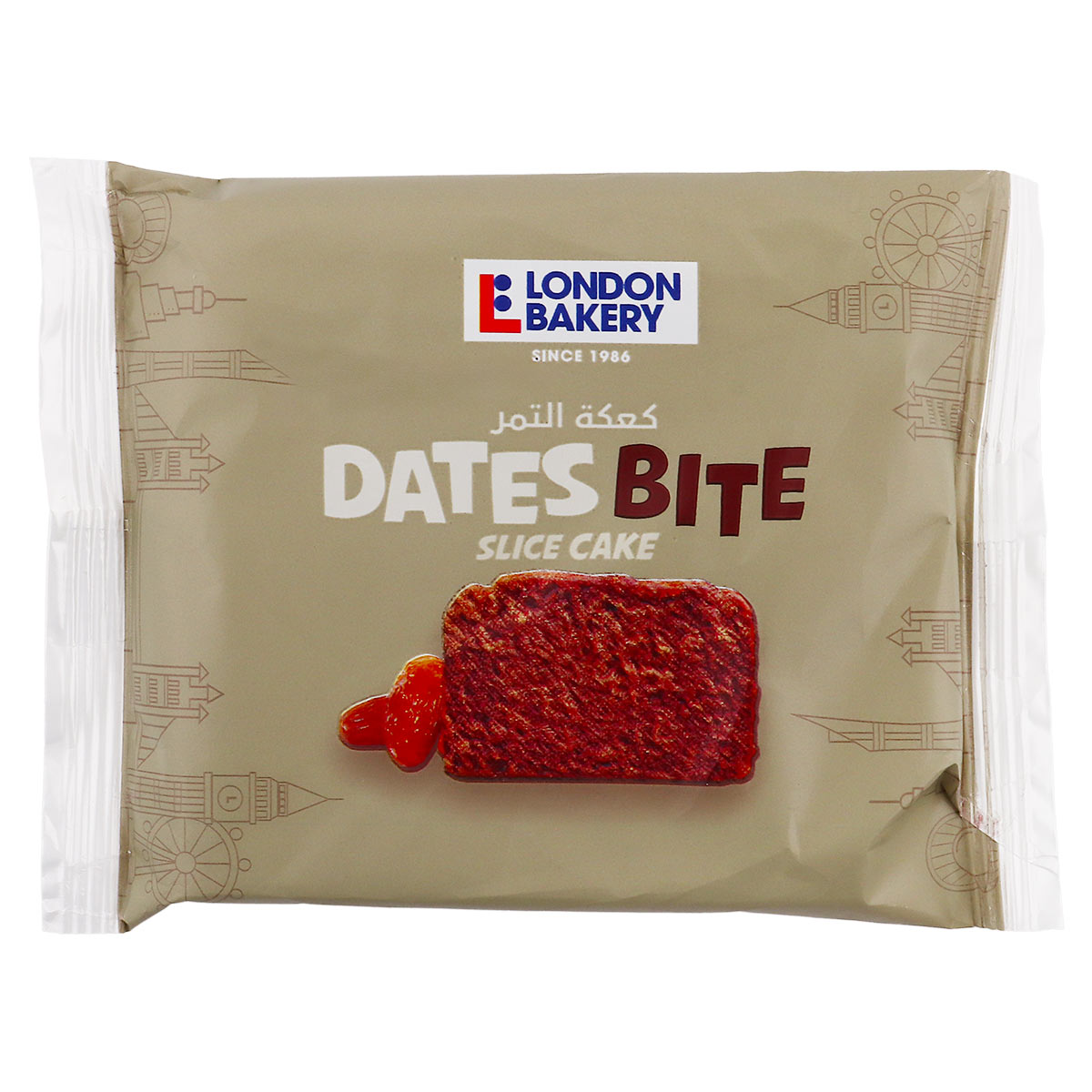 London Bakery Dates Bite Slice Cake 70g