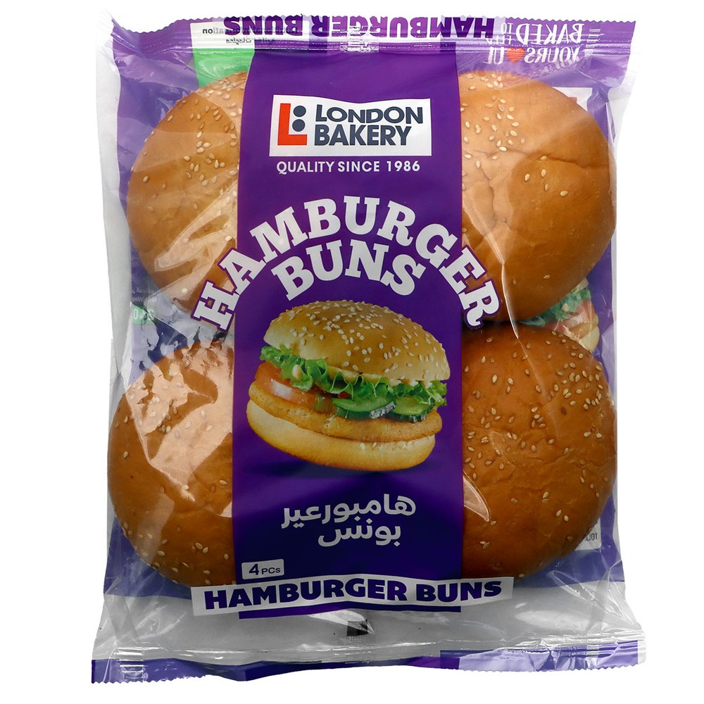 Landon Bakery Hamburger Buns 4 Pieces Pack