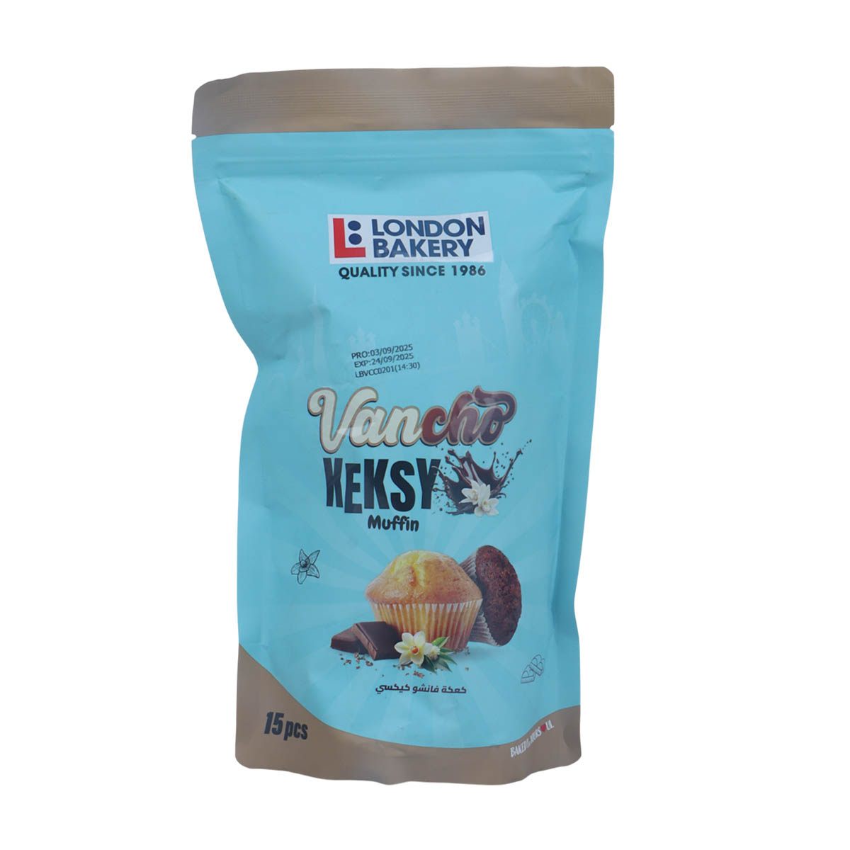 London Bakery Vancho Keksy Muffin 195g