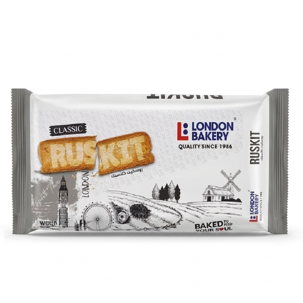 London Bakery Ruskit Classic 190g