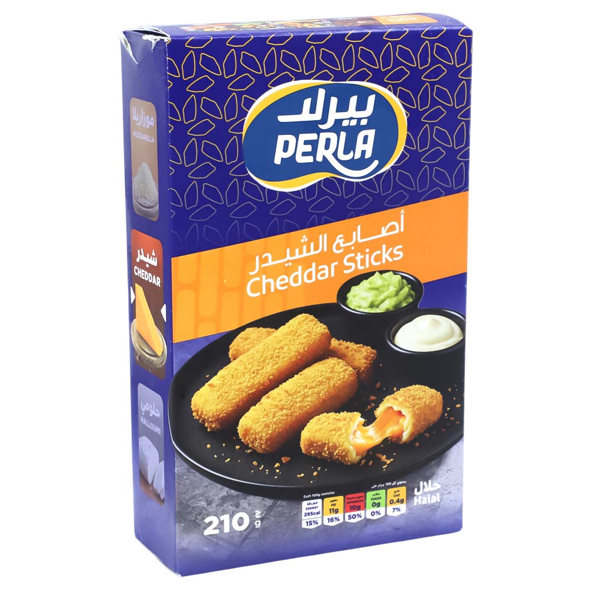 Perla Cheddar Sticks 210g