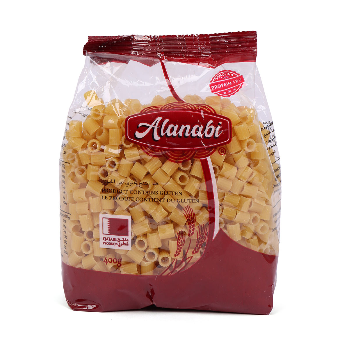 Alanabi Pasta Rigatoni Short 400g
