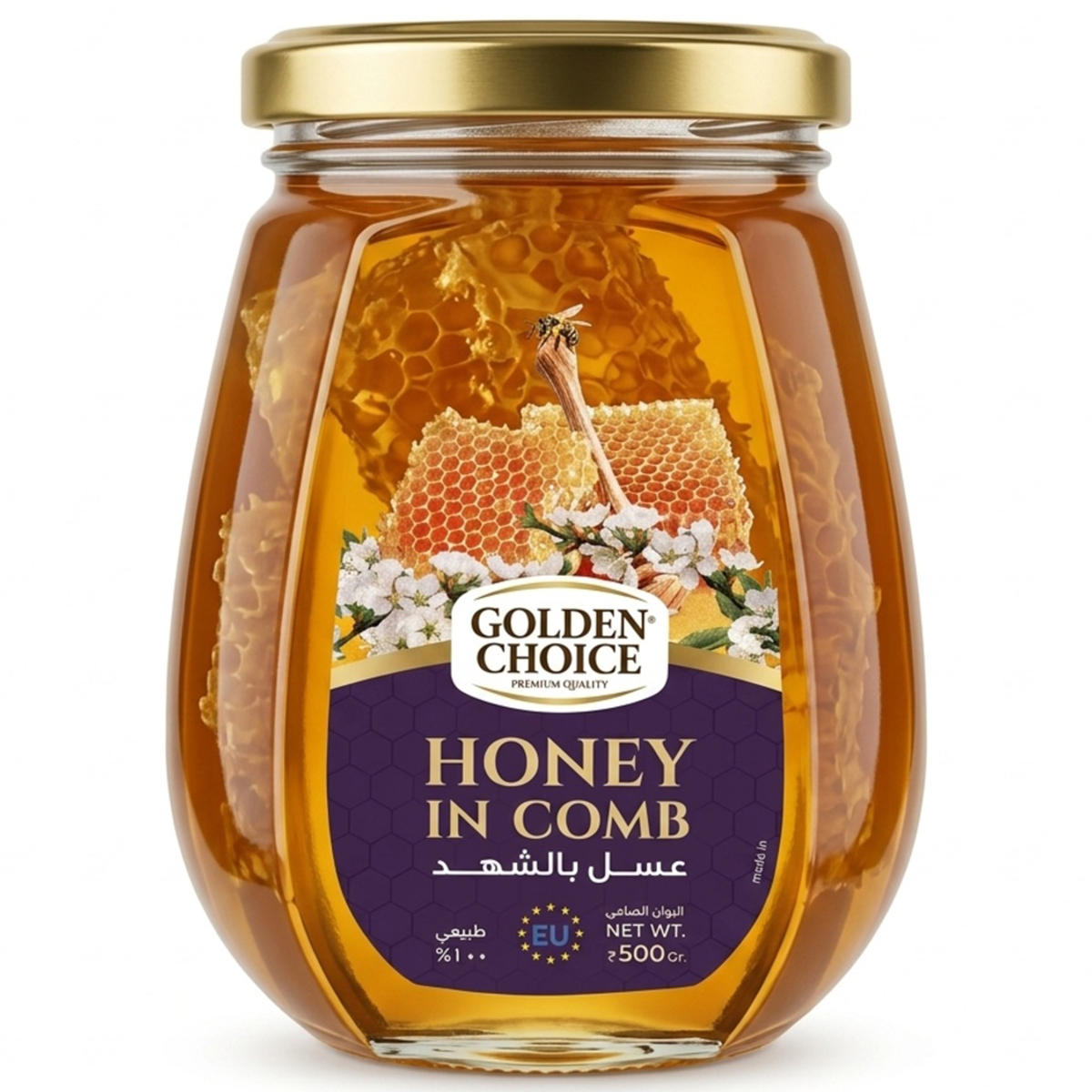 Golden Choice Honey In Comb 500g