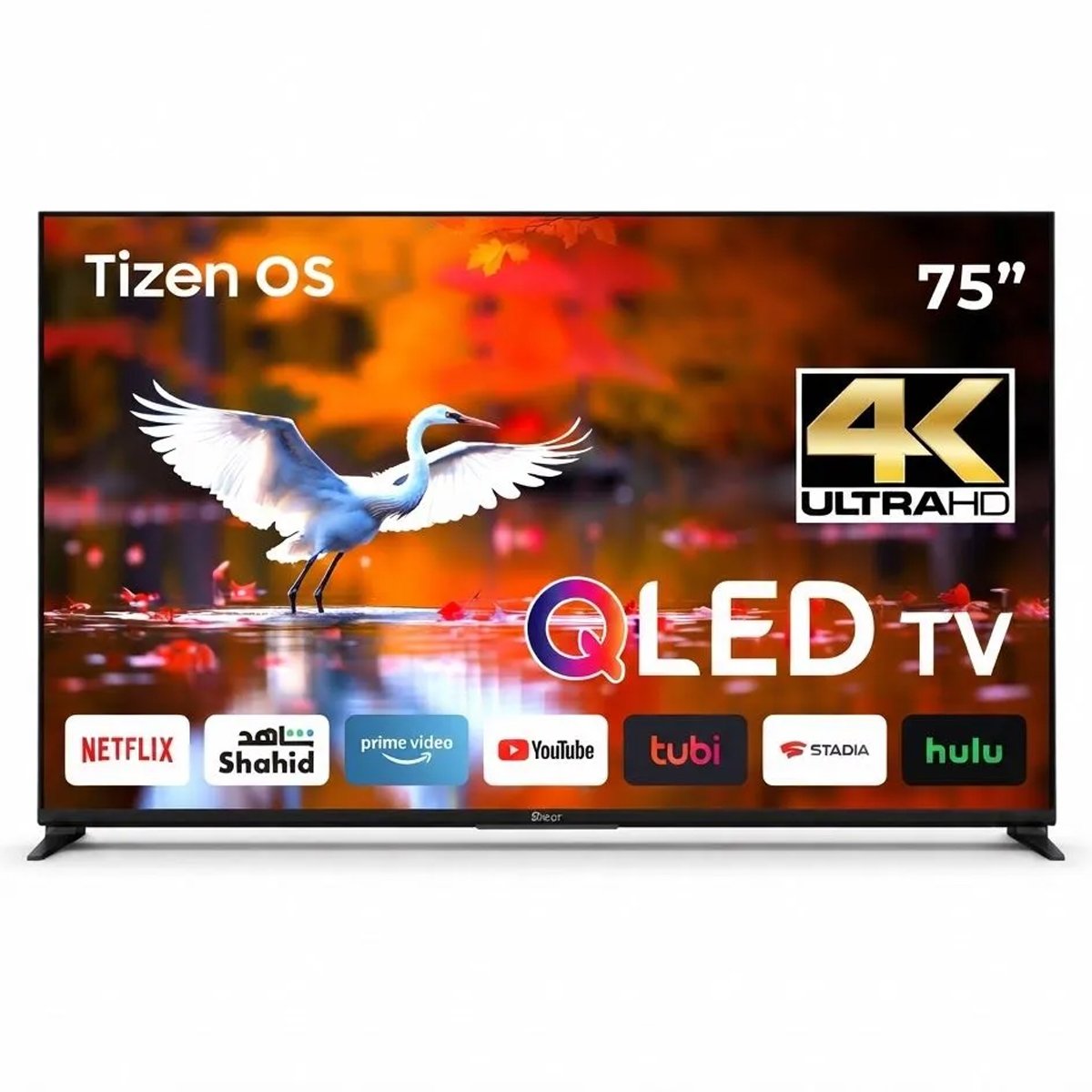 Oscar 75 Inch 4K UHD QLED Smart TV OST075QTZ