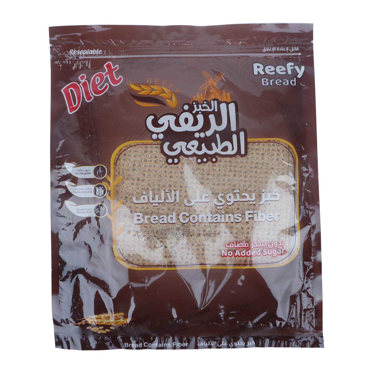 Reefy Bread Contains Fiber 200g