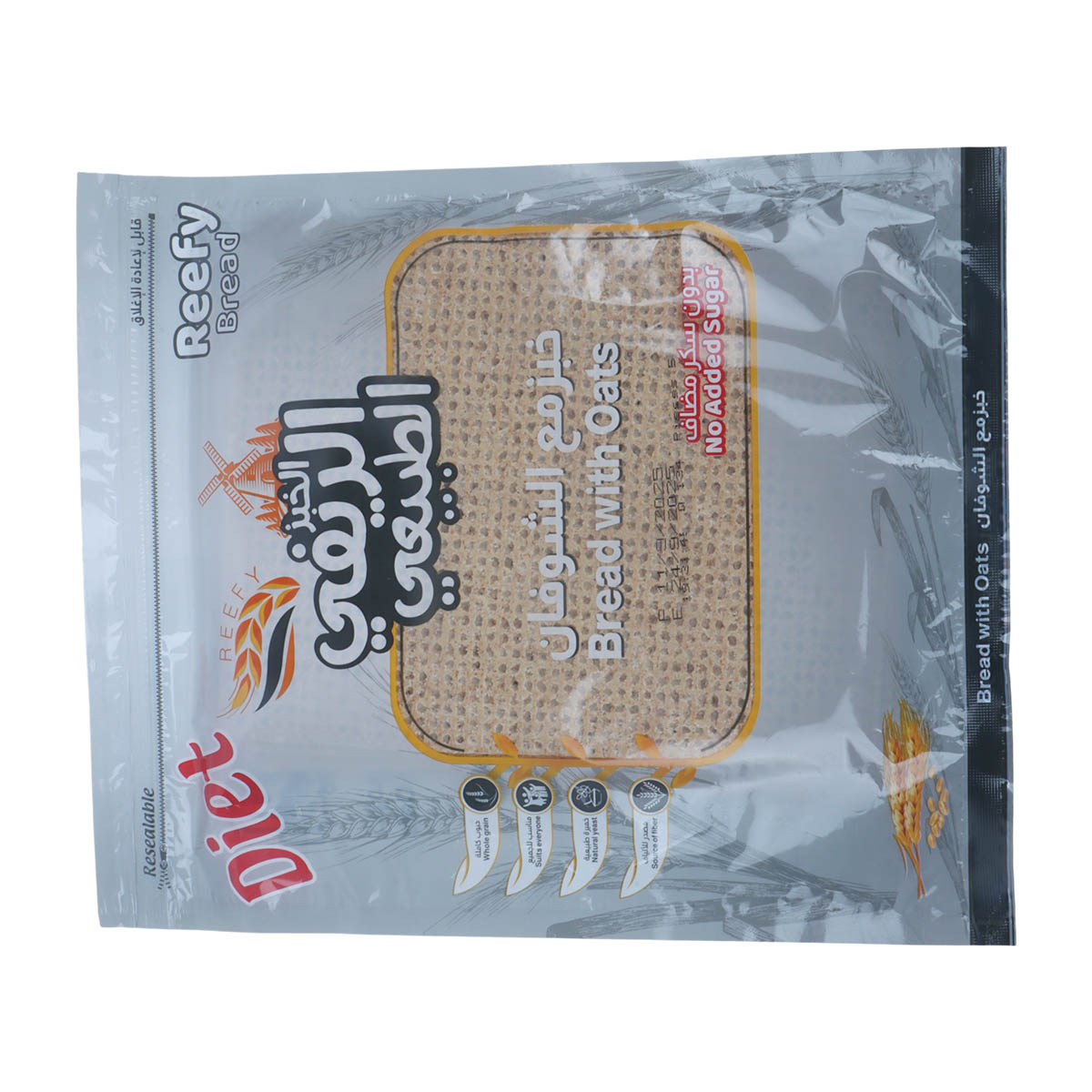 Reefy Bread With Oats 200g