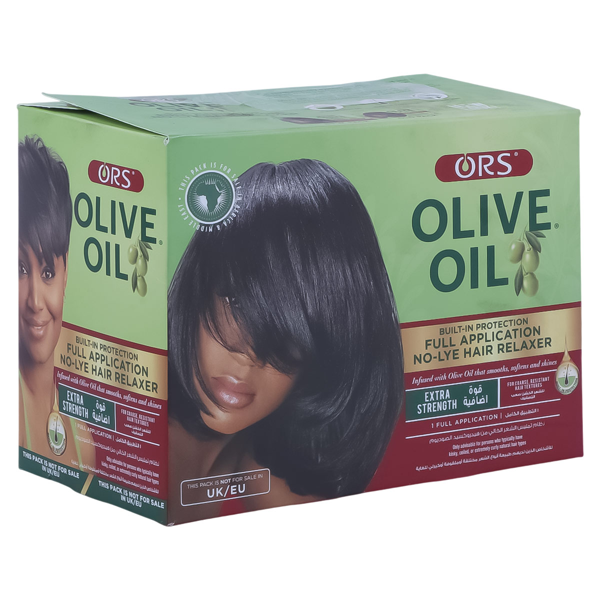 Ors Olive Oil Full Application No Lye Hair Relaxer Set