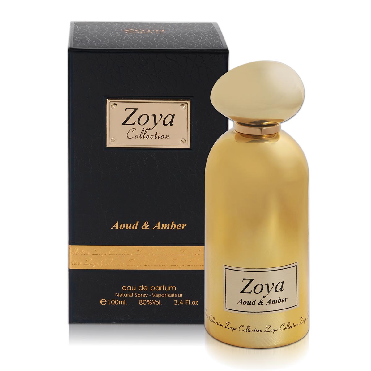 عطر زويا كوليكشن عود وعنبر للجنسين 100 مل