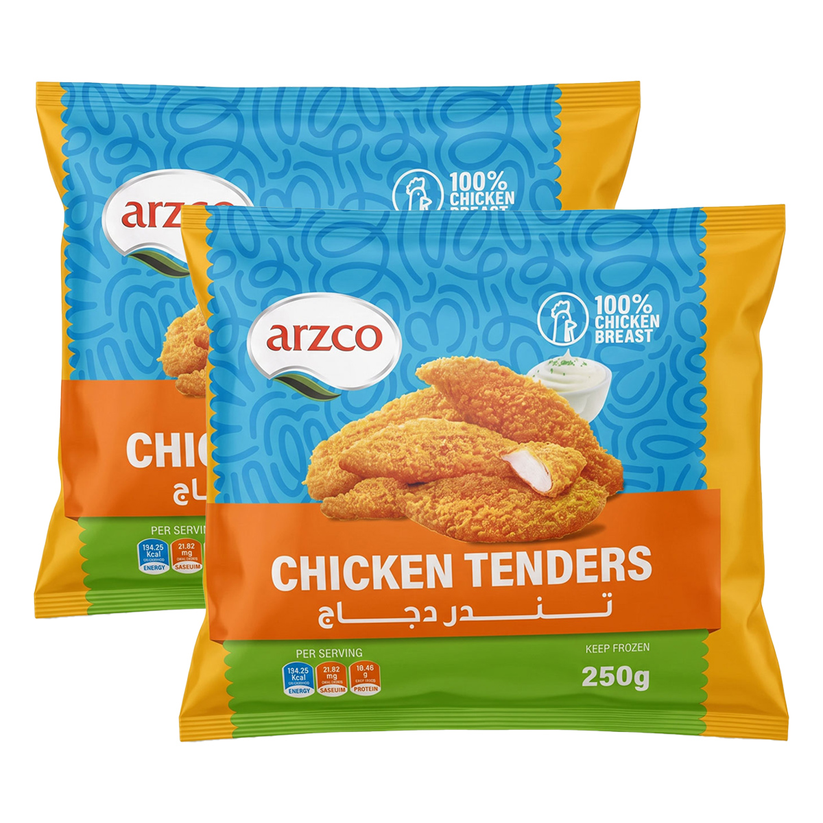 Arzco Chicken Tenders 2x250g