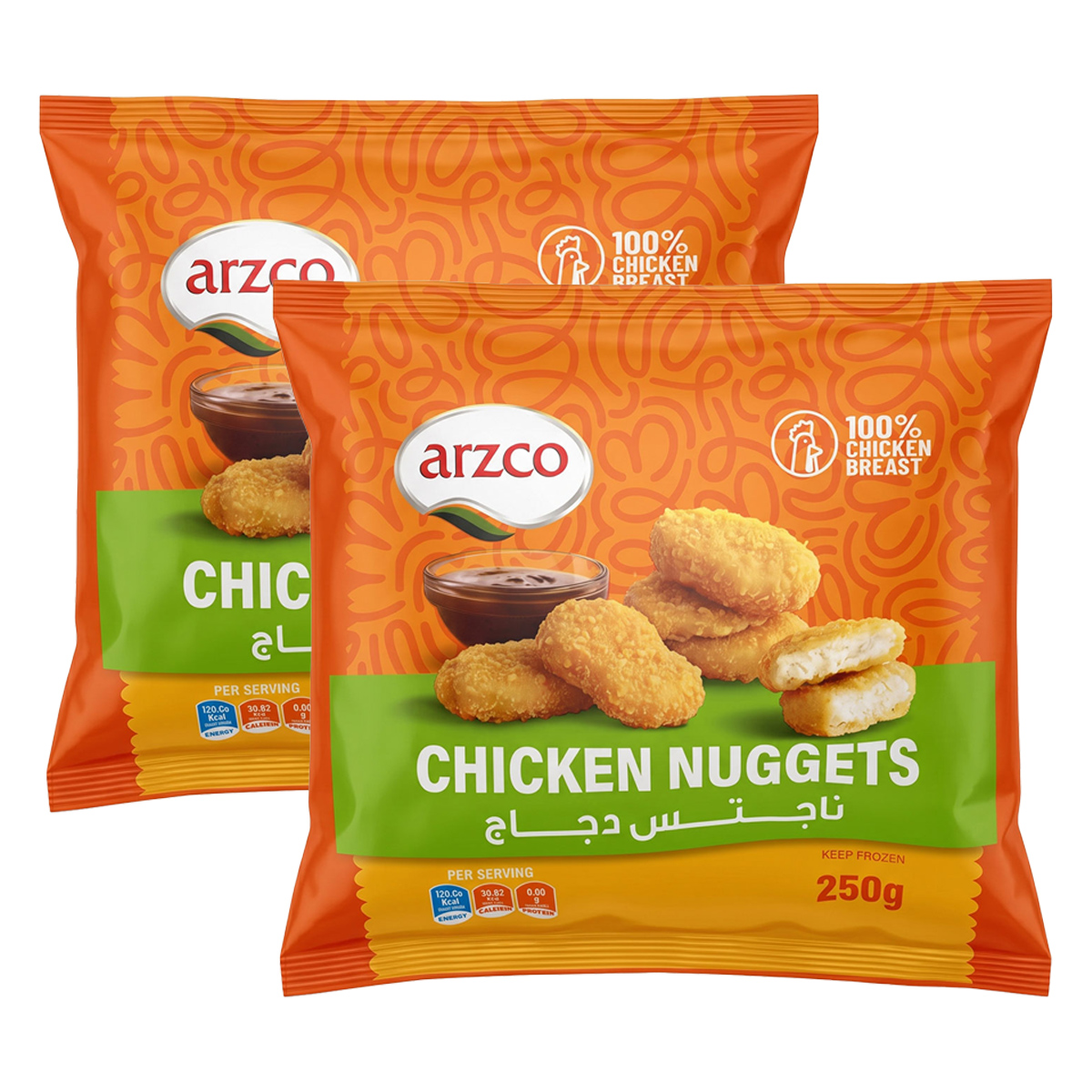 Arzco Chicken Nuggets 2x250g