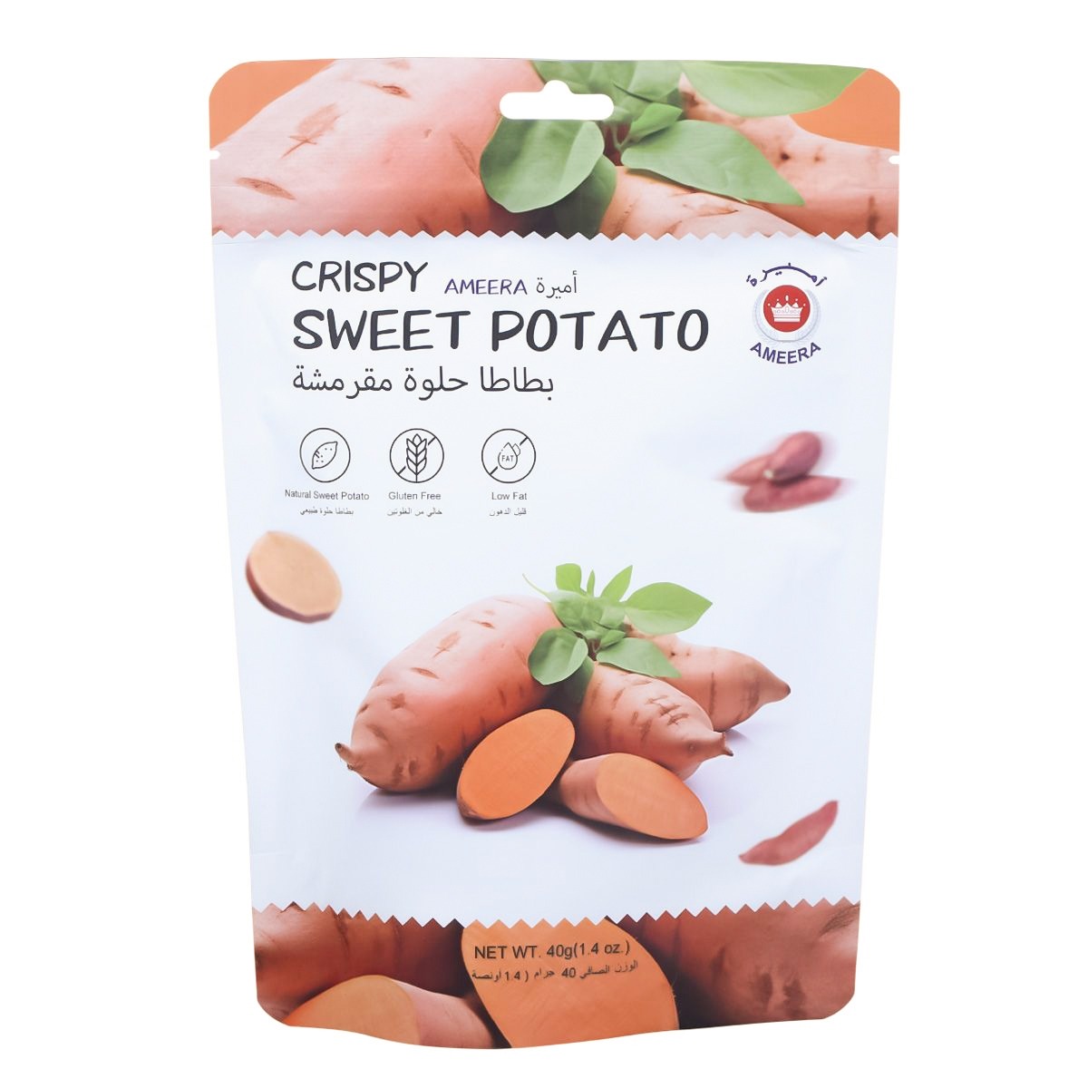 Ameera Crispy Sweet Potato Slice 40g