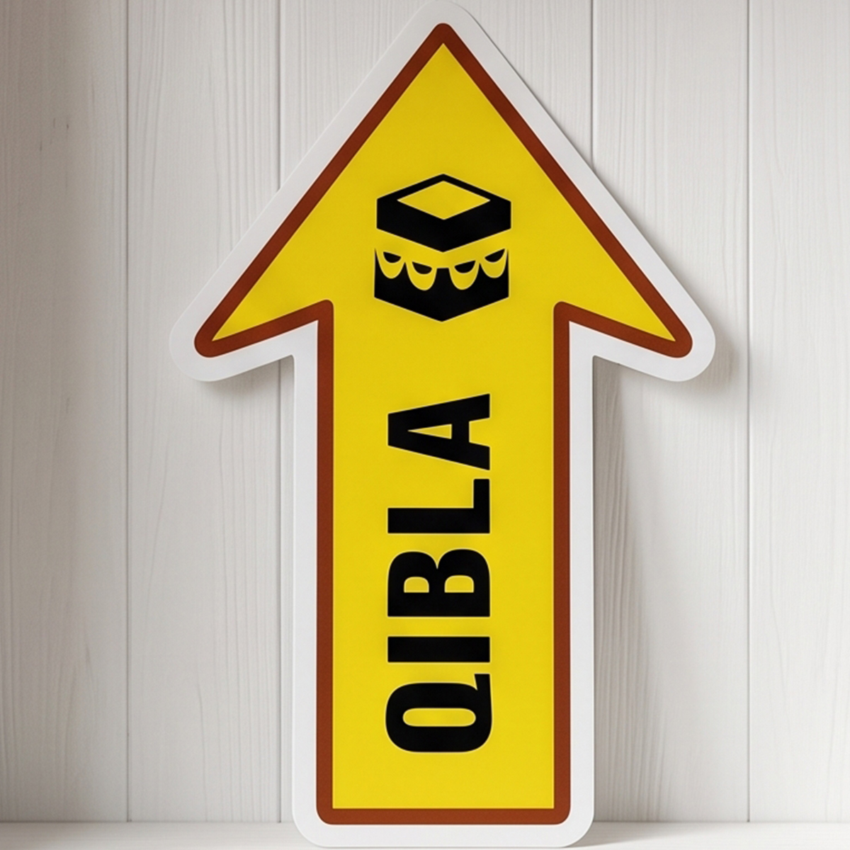 Italo Qibla Direction Sticker