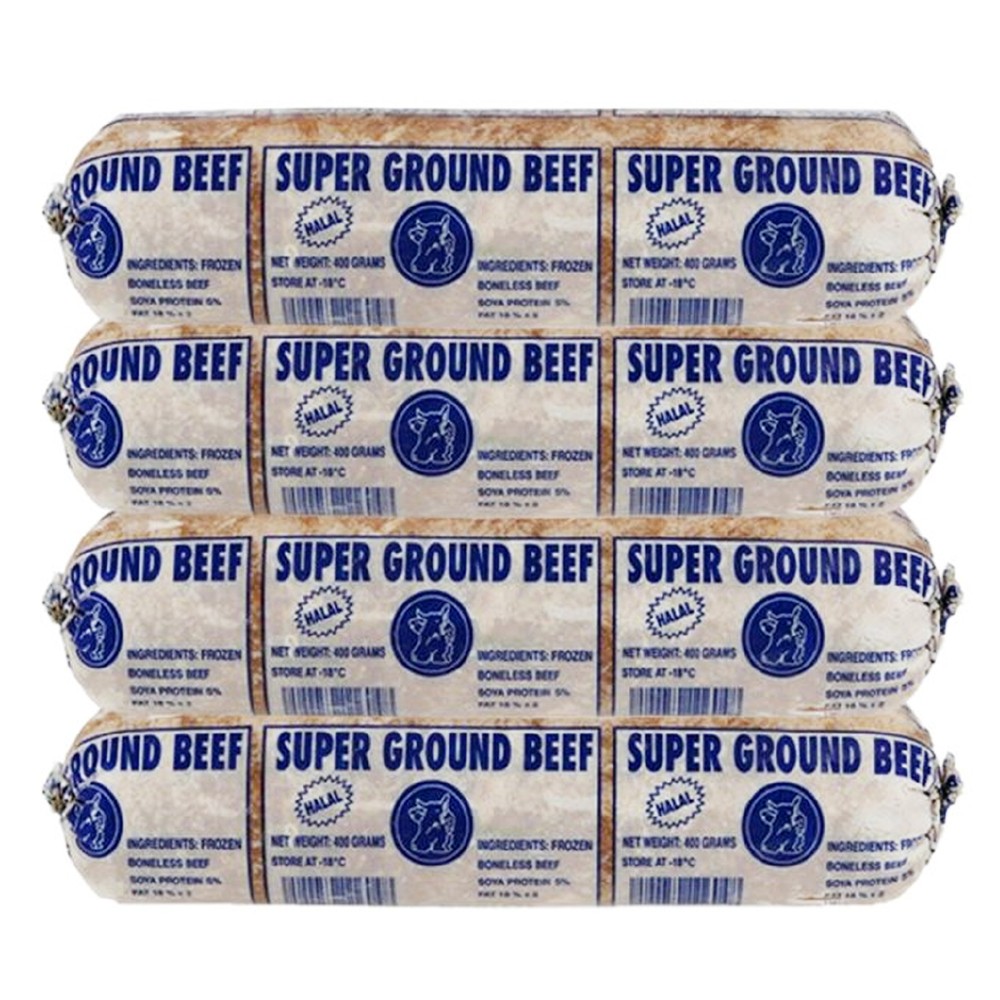 Super Ground Frozen Beef Mince 400g