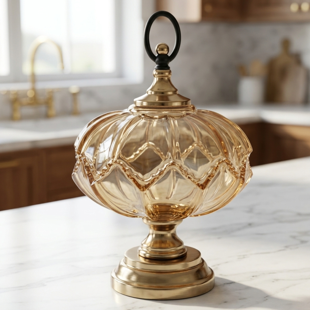 Glass Candy Bowl