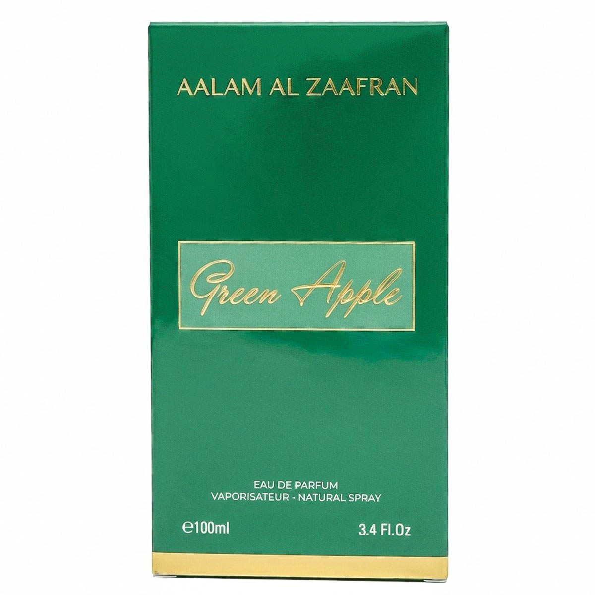 Aalam Al Zaafran Green Apple Eau de Parfum Unisex 100ml