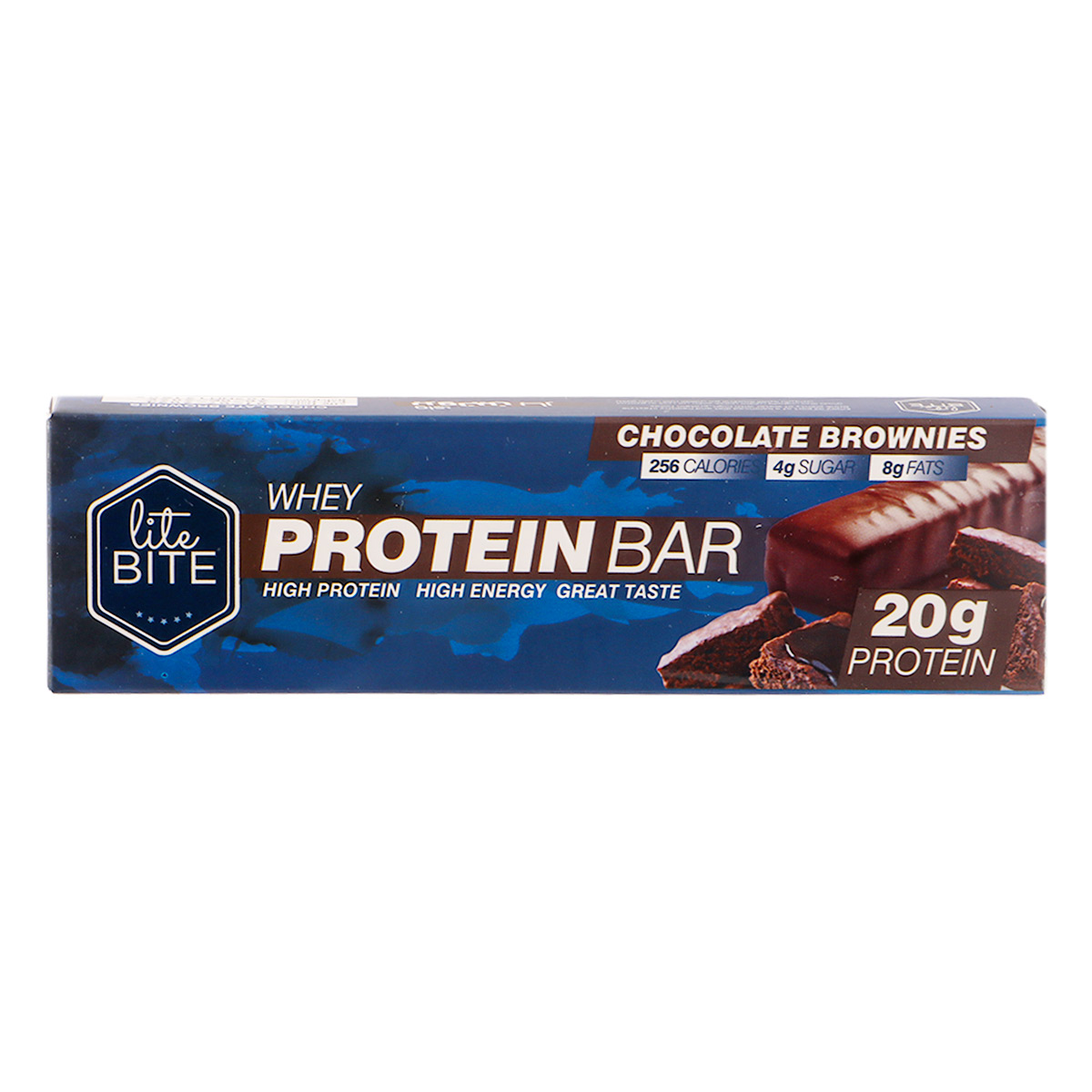 Lite Bite Whey Protein Bar Chocolate Brownies 70g
