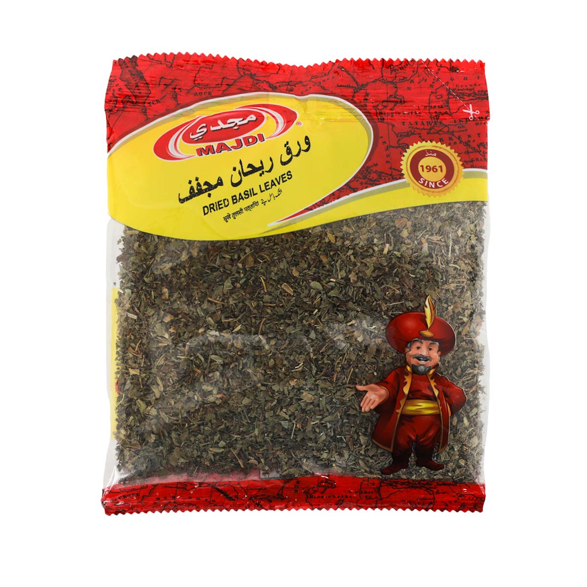 Majdi Dried Basil Leave 30g