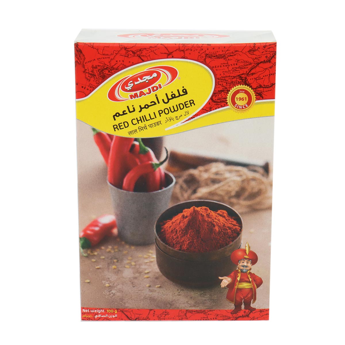 مجدي فلفل أحمر مطحون 100 غرام
