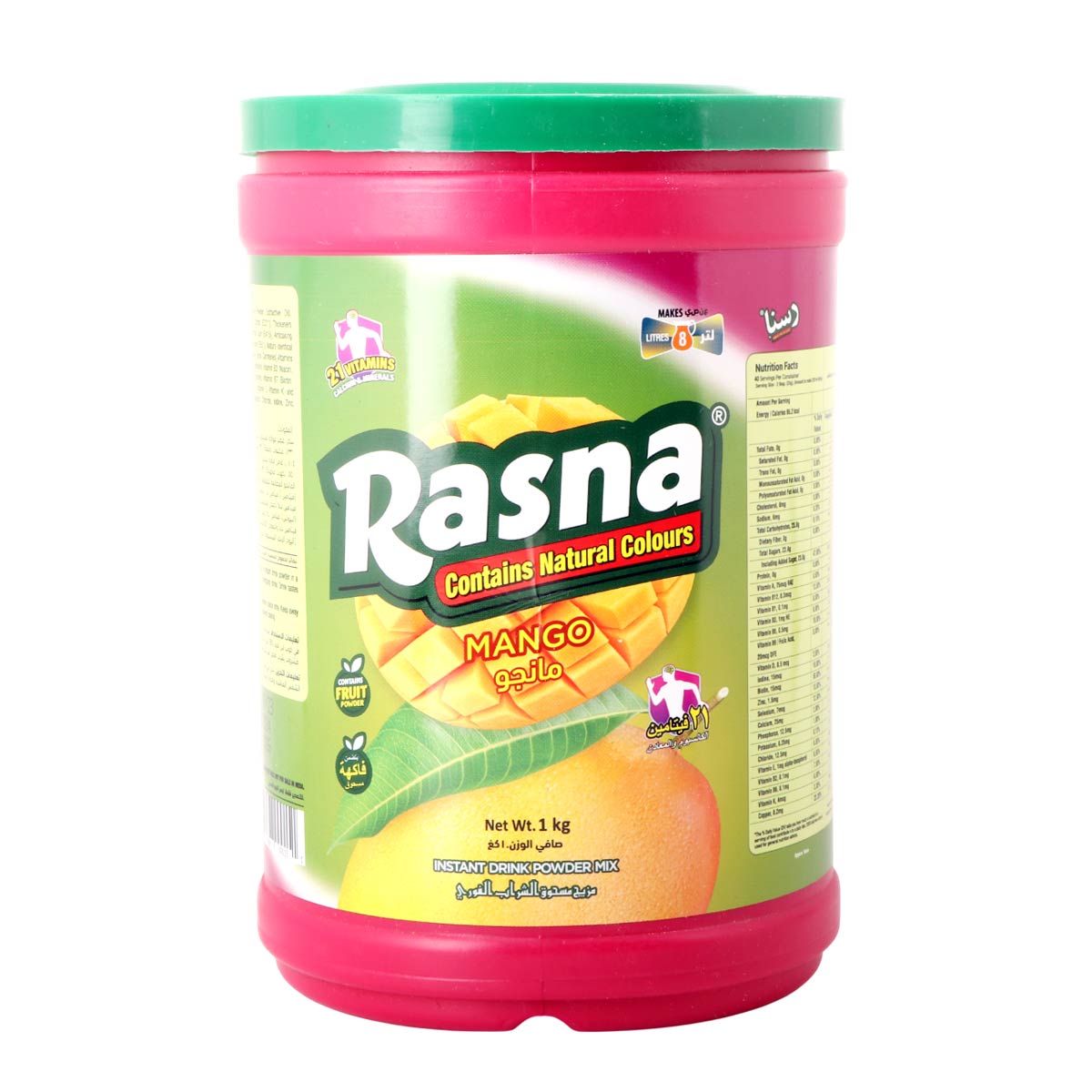 Rasna Mango Flavour Instant Drinking Powder Mix 1Kg
