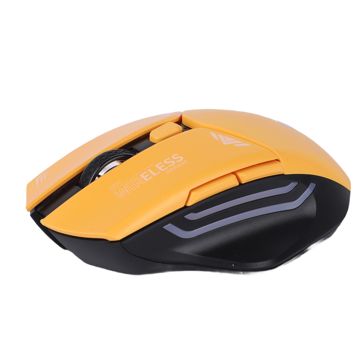 Porodo Gaming 2in1 Wireless Mouse Yellow