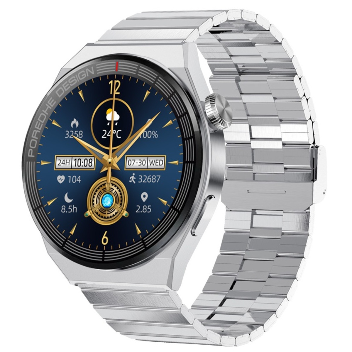 Porodo Smart Watch 1.43 Inch Amoled Display
