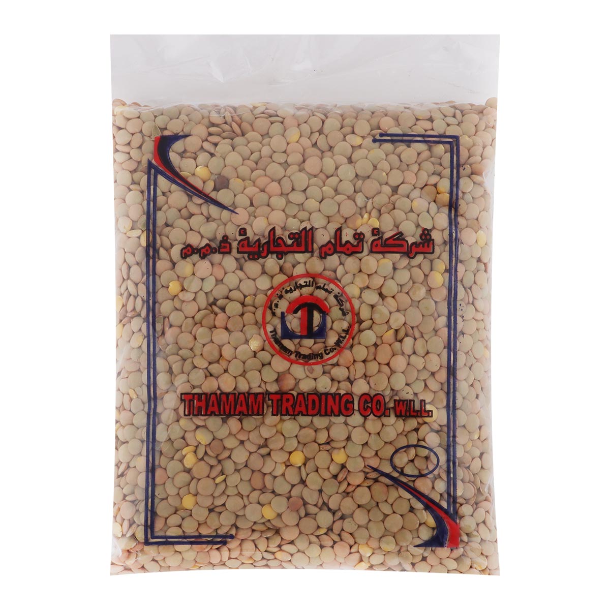 Thamam Green Masoor Whole 500g