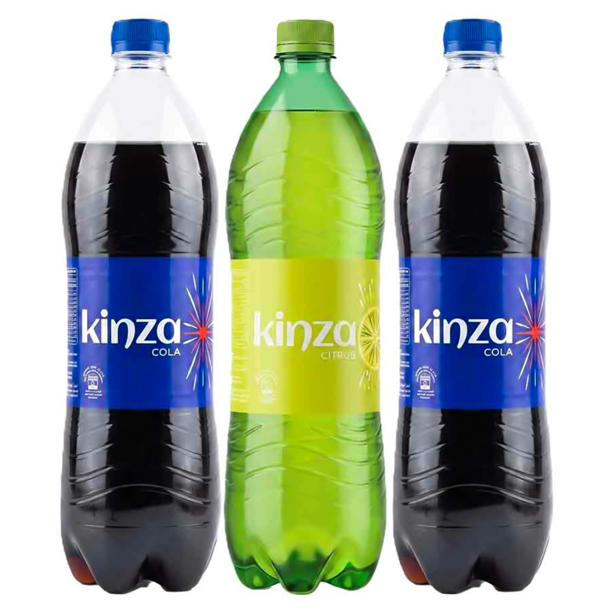 Kinza Assorted Soft Drinks 3x1L