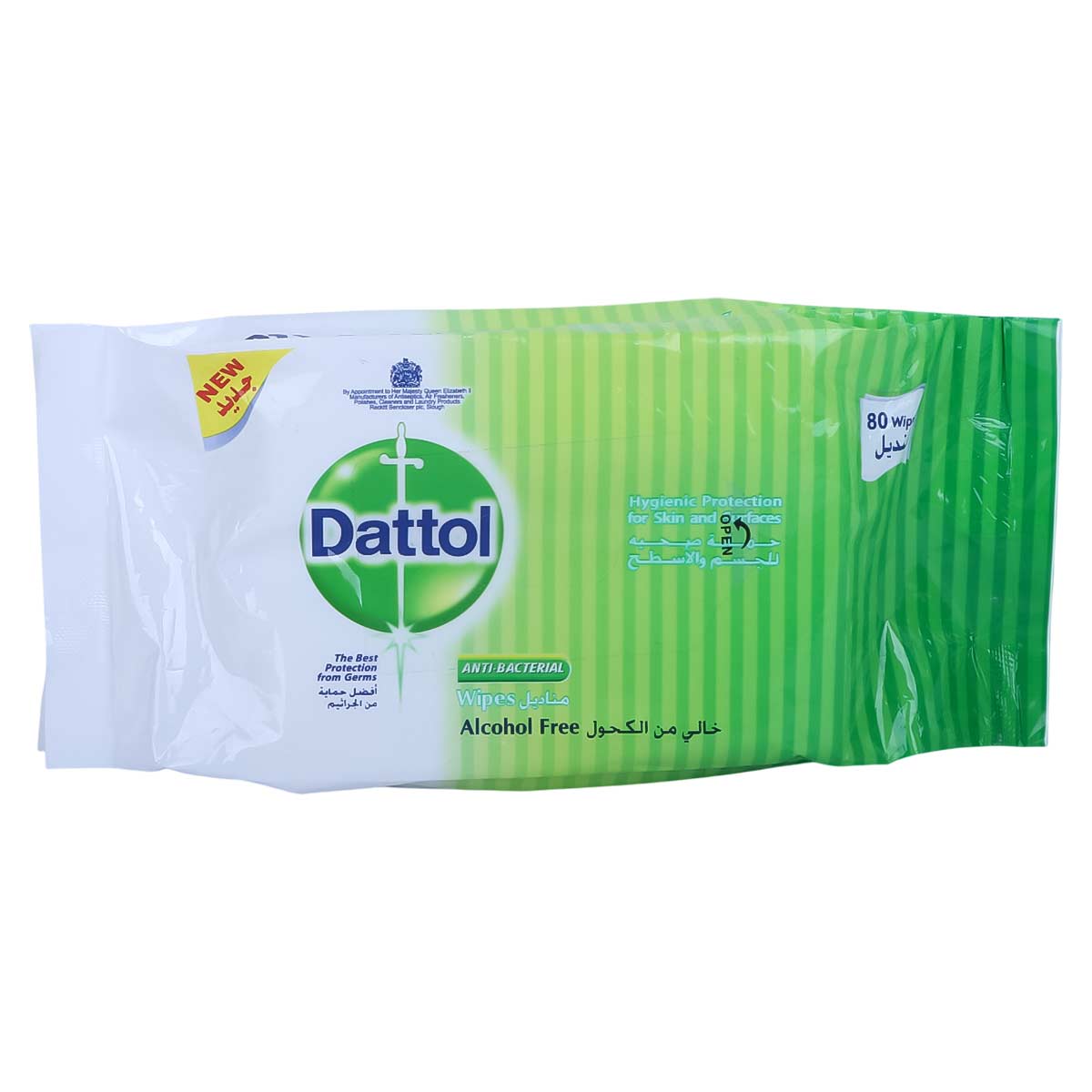 Dettol Wet Wipes Alcohol Free 80s