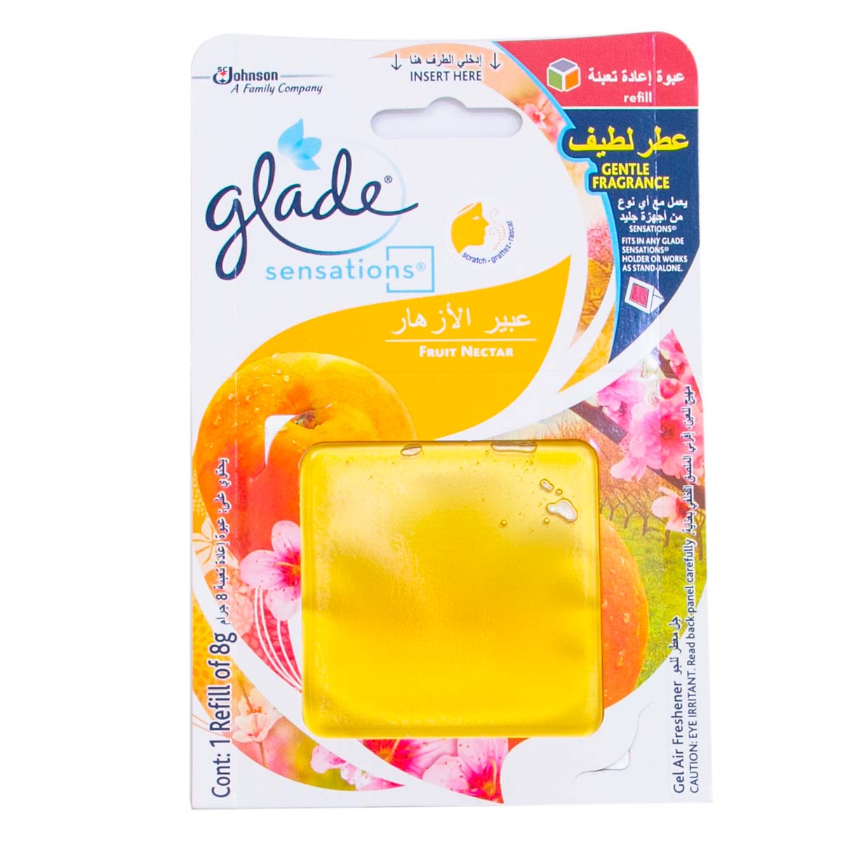 Glade Sensations Fruit Nectar Gentle Fragrance Refill 8g