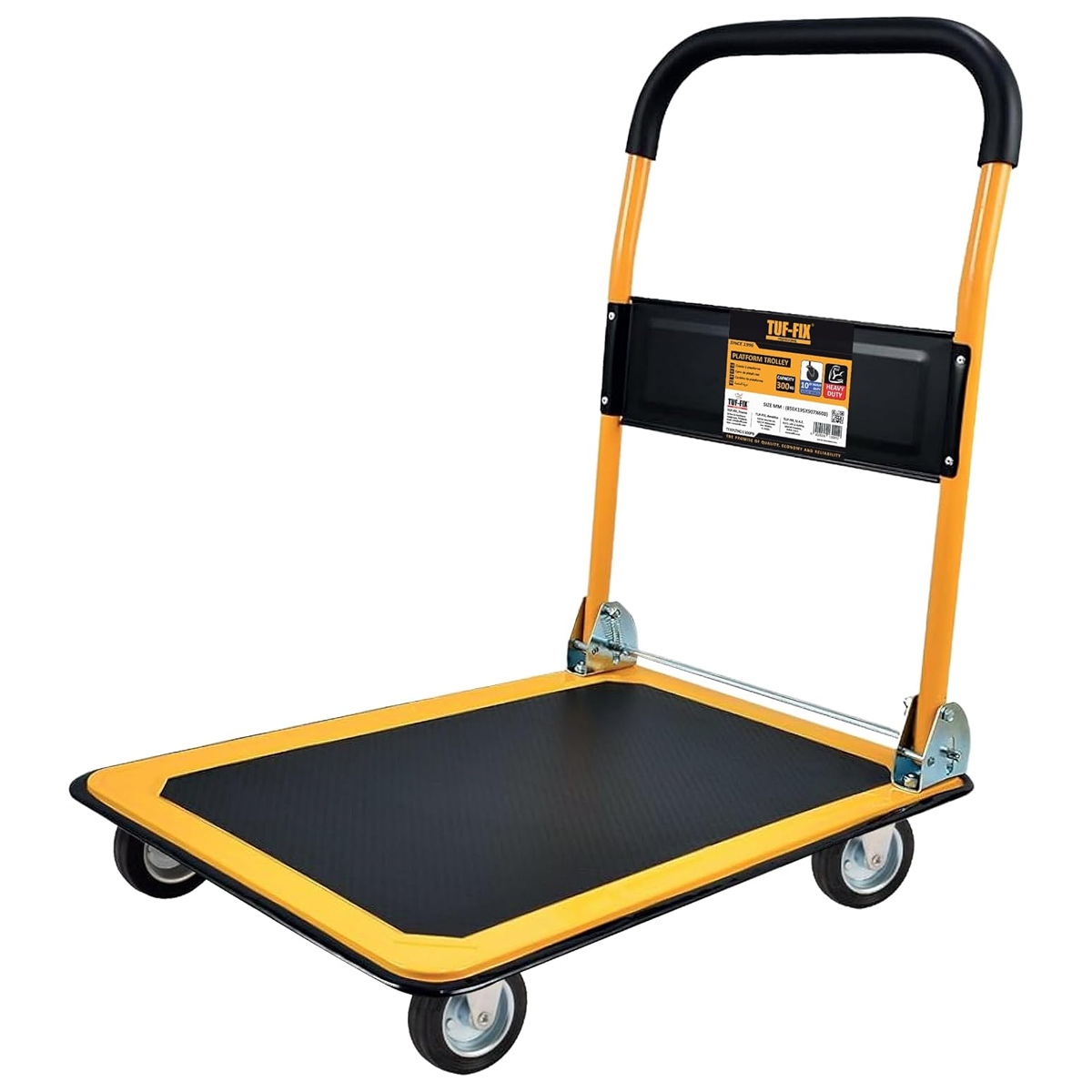 Tuf-Fix Heavy Duty Platform Trolley 300Kg Load Capacity